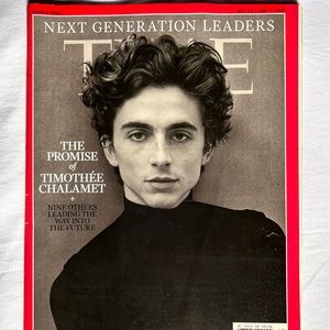 Timothee Chalamet Time Magazine